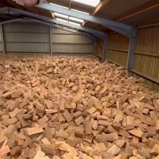 Remi Mills Groover on Instagram: "Split Logs Warehouse #log #wood #fireplace (BCi reaction)"