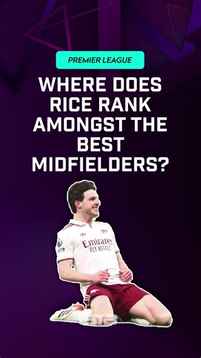 Declan Rice's 2023 Midfielder Ranking Analysis