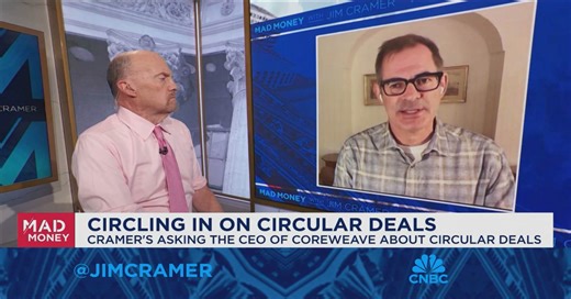 CoreWeave CEO Mike Intrator goes one-on-one with Jim Cramer