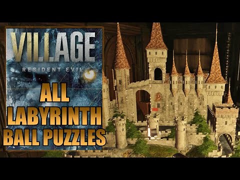 Resident Evil Village - All Labyrinth Ball Puzzle Locations