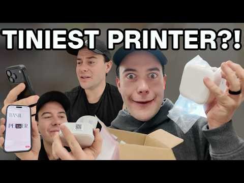 World’s Tiniest Printer... Will It Even Work?