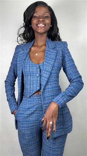 Elegant Three Piece Suit for Women - Perfect Official Wear