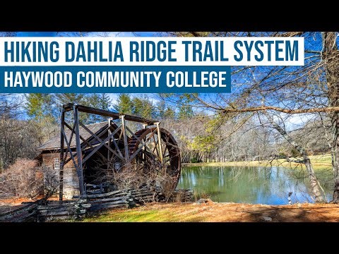 Hiking in Waynesville, NC: Dahlia Ridge Trail at HCC (Haywood Community College)