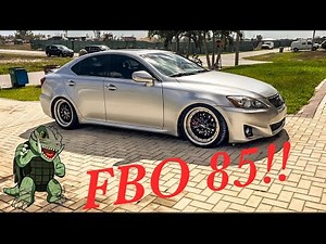 IS250 lower manifold porting and runner valve delete!!