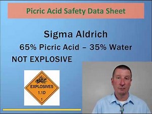 Picric Acid - Don't Panic !