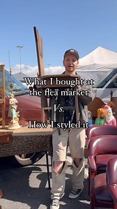 145K views · 8K reactions | I’ve never not come home with a cart full of flea market finds because (A) You can’t be the prices (B) The pieces are so unique and (C) Flea markets are just a good time! | Lone Fox | Facebook