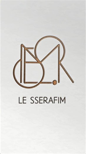 le sserafim #logodesign #namelogodesign #artandcraft #youtubeshorts #shorts #growonyoutube #bts