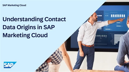 Understanding Contact Data Origins in SAP Marketing Cloud