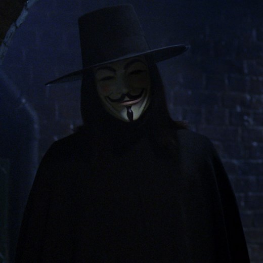 Time to relive V’s very verbose introduction from V FOR VENDETTA. | Netflix Geeked