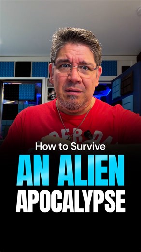How do you survive an alien apocalypse? 👽 As an author, I think about this question over and over and it often finds its way into my stories. Sure, there are guns, missiles, and all sorts of weapons… but there’s one thing far more crucial: hope. Hope is paramount. 💫 Let me know if you enjoyed this video. I might just turn it into a full series later. #survivalguide #alieninvasion #alienapocalypse #alienattack #scifi | Author & Speaker Aaron Ryan