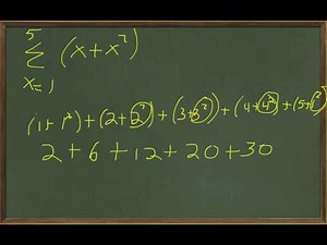 5.2 Sigma Notation and Limits of Finite Sums