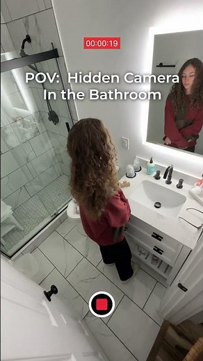 POV: Hidden Camera In the Bathroom