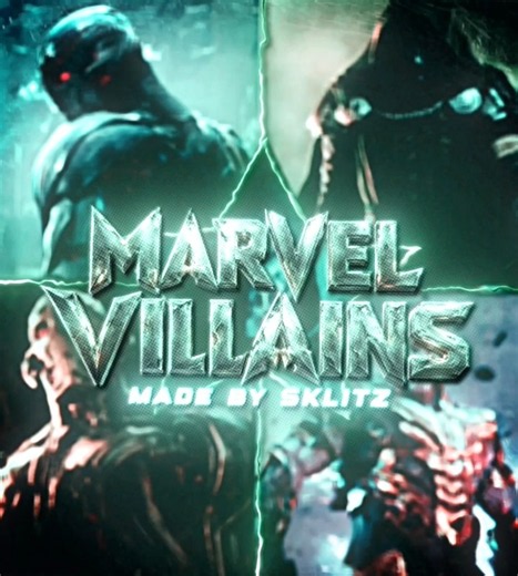 When Marvel’s Greatest Threats Collide 🔥 | Hero/Villain collab Edit| Sklitz × Mrinmay