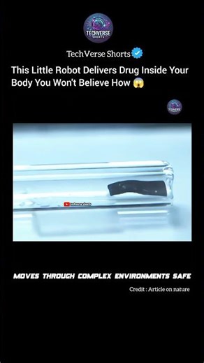 This Little Soft Robot Delivers Medicine Inside Your Body 🤖🔥 #shorts#engineering