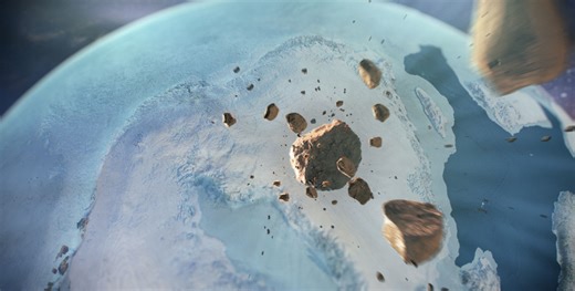 UPDATE: So, about that 'young' asteroid impact crater in Greenland... it's actually old. Really old.