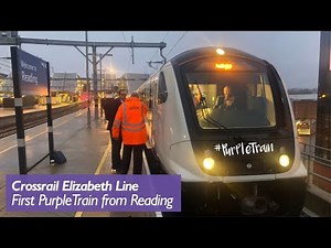 The First #PurpleTrain From Reading