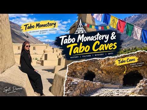 TABO Monastery & Caves | 1030 Years Old Monastery | Spiti Valley | Himachal Pradesh | INDIA | EP5