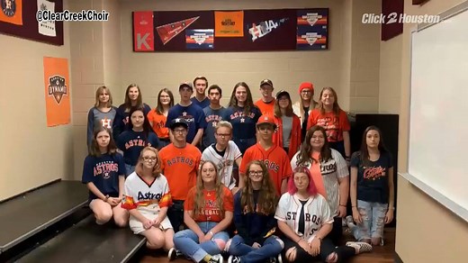 8K views · 222 reactions | Go Go Astros!!! The Clear Creek Choir performed the legendary rally song in support of the 2019 team! #TakeItBack MORE ---> https://www.click2houston.com/sports/mlb/astros/go-go-astros-clear-creek-choir-adds-new-twist-to-mack-hayes-team-rally-song?utm_source=facebook&utm_medium=social&utm_campaign=snd&utm_content=kprc2 | KPRC2 / Click2Houston | Facebook