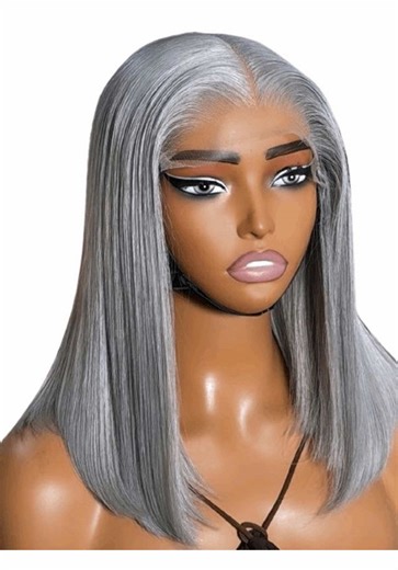 30-Inch Blended Human Wigs in Ginger and Black