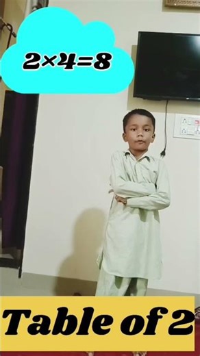 2 ka table |2 times of table #kids #tablesforkids #kidsvideo #justkids #justforkids #kidstime