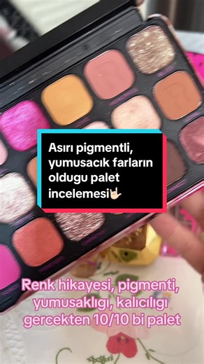 Makeup Revolution Forever Flawless Affinity Paleti İncelemesi