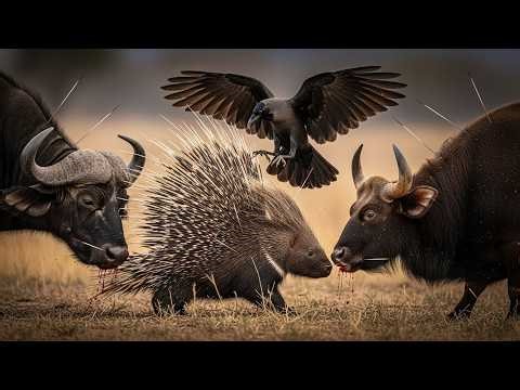 3000 Pounds Useless: Gaur, Buffalo & Raven Intelligence FAIL Against Spikes!