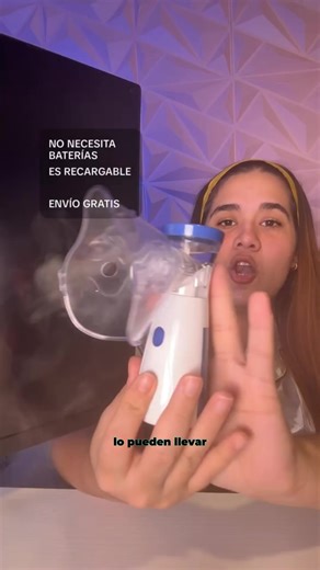 1PCS Nebulizer, Portable Nebulizer, Nebulizer Machine For Adults And Kids,For Breathing Problems, Nebulizer Masks And Adjustable Nebulization Rate Mesh Nebulizer With USB Power Cord, Facial Hydration (No Include Battery) Relieves Fatigue & Hydrates Eyes