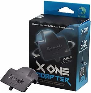 Brook X One Adapter for Xbox One Controller to PS5/ PS4/ Switch/Xbox Series X&S/PC with Remap Turbo Wireless Connection Function and Rechargeable Battery