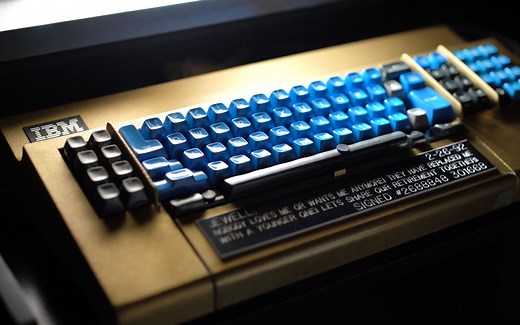 IBM 3278 Beamspring(1976)键盘打字声音REDUX