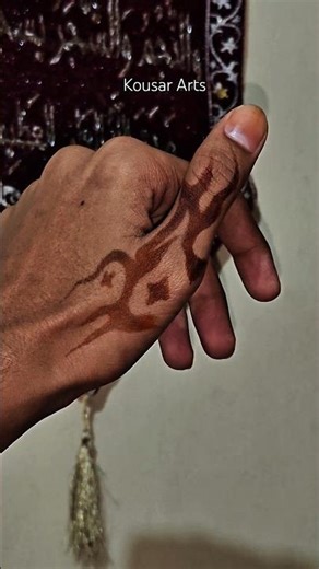 simple mehndi design for boys.. 🤌🏻🎀