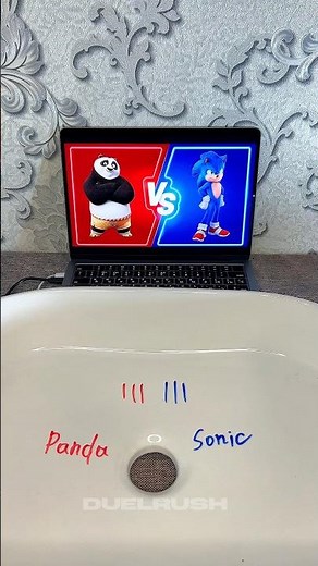 Panda vs Sonic battle?