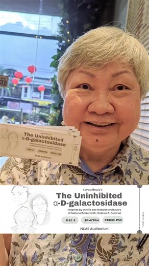 1K views · 22 reactions | Seedless na Calamansi? ‍ Banana tissue culture?  Cassava breakthroughs??  Samahan si Ms. Lilian Pateña (TOWNS ’98, Woman of Distinction ’95, Outstanding Young Scientist ’90) isang kilala at iginagalang na siyentistang Pilipina, na manood ng aming show! [The Uninhibited α-D-Galactosidase] Ngayong Disyembre 5 • 3PM at 7PM • sa NCAS Auditorium便✨ #KababaihansaAgham #AbanteBabae! #THEA151 #TUaDg | UPLB Acting Class | Facebook