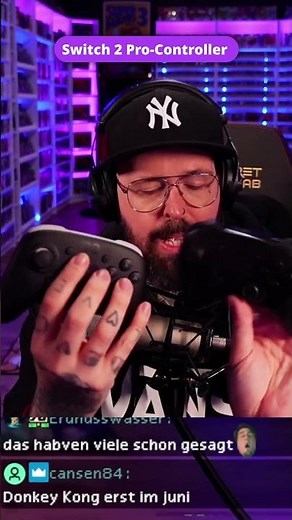 Neuer PRO-CONTROLLER der Nintendo Switch 2