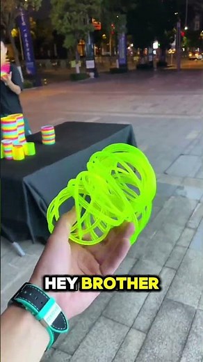 The Spring Toy Got Tangled 🥺 #shorts