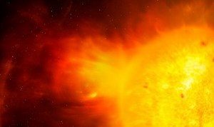 Solar storm: NASA captures the moment a sunspot 'explodes'