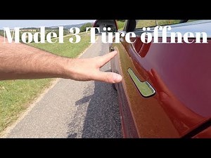 Model 3 Türe öffnen