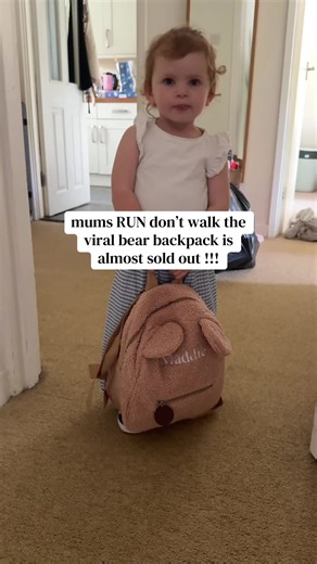Get the Viral Bear Backpack Before It's Sold Out!