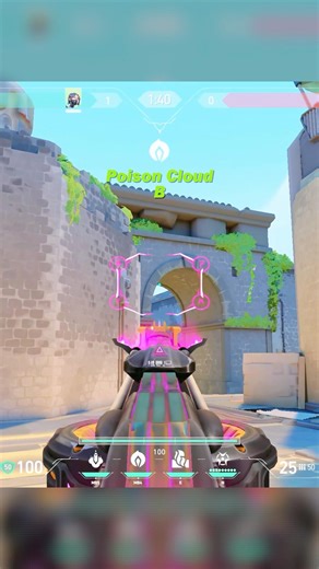 This is the best smoke for B main on Breeze (Valorant) #valorant #shorts