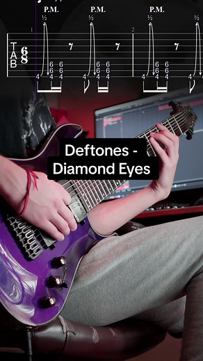 Deftones - Diamond Eyes Tuning: (F# B E A D G B E) #deftones #metal #schecter #altrock #guitartabs #guitar #droptuning #8string