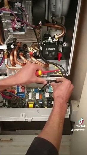 wiring thermostat for the boiler