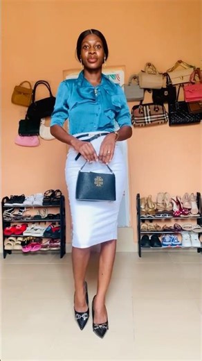 How to style a white pencil skirt | Soft & Classy Sunday Elegance 🤍✨