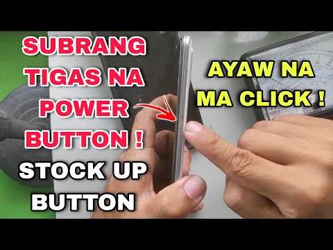 PAANO IBALIK SA DATI ANG POWER BUTTON NG CELLPHONE MATIGAS PINDOTIN HINDI NA MAGAMIT ANG BUTTON
