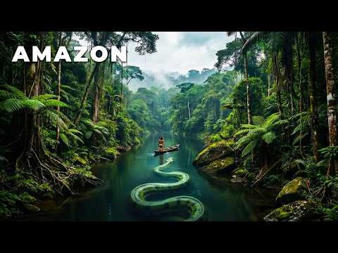 AMAZON: The Unseen Beauty of a Dangerous Paradise| 4K Travel Documentary