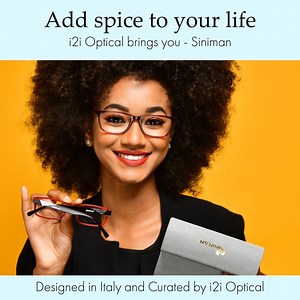 15K views · 398 reactions | Add spice to your life..i2i Optical brings you - Siniman Designer Eyewear Frames Designed in Italy and Curated by i2i Optical Making things Better & Brighter for you... Credit facility available with Cim Finance Zero deposit Buy now and pay after 3 months *T &c apply . Let’s add some spice in your life. #seethedifference #i2ioptical #siniman #premiumopticalframes #opticalframes | i2i Optical | Facebook