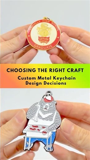 Choosing the Right Craft: A Guide to Custom Metal Keychain Design Decisions