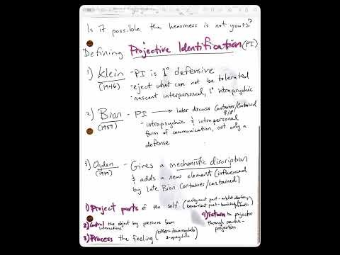 Session 5 - Projective Identification