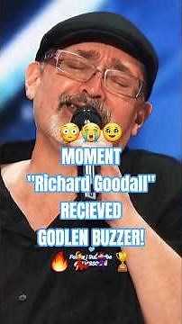 EMOTIONAL: Richard Goodall WINS #goldenbuzzer #agt #shortsfeed #talent #ytmusic #foryouviral #singer