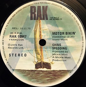 Chris Spedding - Motor Bikin'