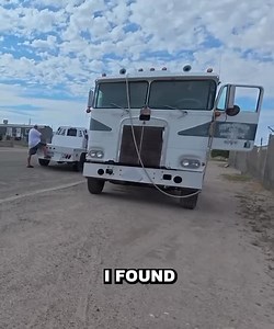 My dream truck! Full video on YT #murphysdiesel #cummins #cabover #mechanic #wrenching #willitstart #willitdrive | Murphys Diesel Off-road Recovery