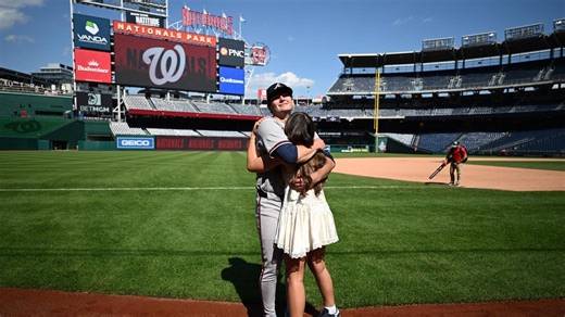 Braves' JR Ritchie rebounds from 1st pitch home run to win major league debut